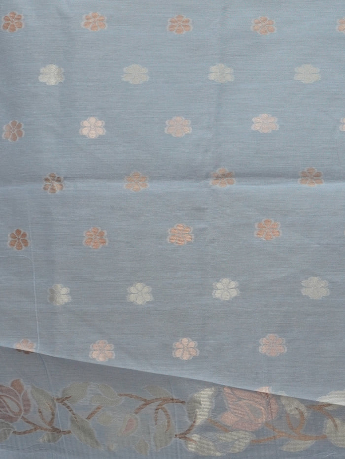 Chanderi Silk Cotton Saree | TTDS3517