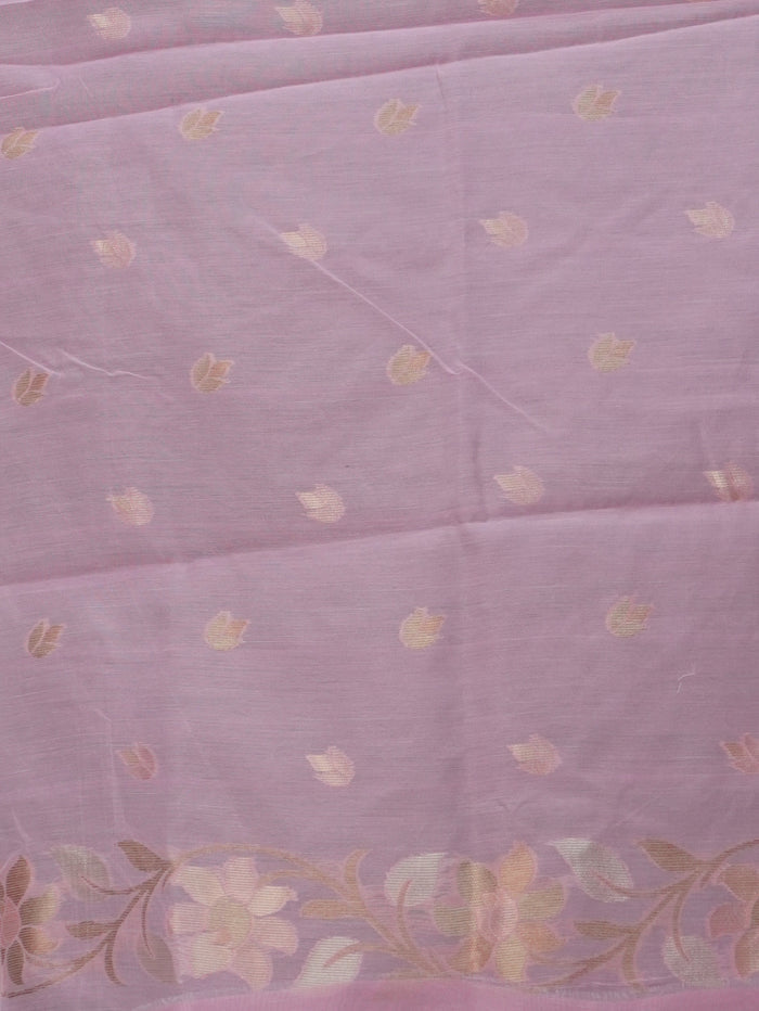Chanderi Silk Cotton Saree | TTDS3519