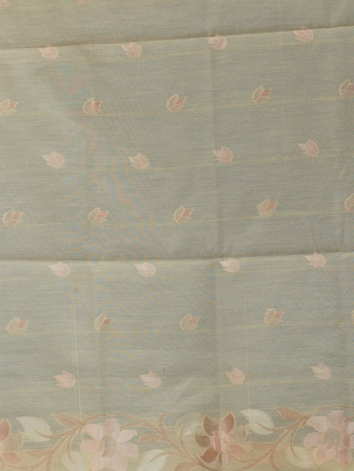 Chanderi Silk Cotton Saree | TTDS3519
