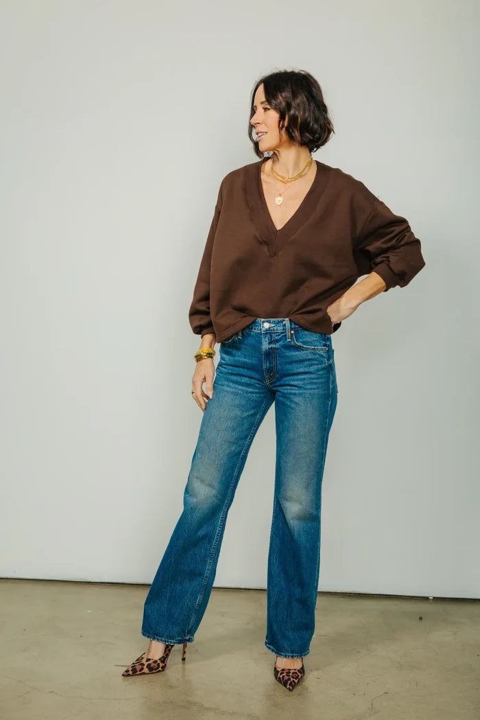 Chocolate Tucker Sweatshirt