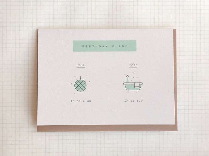 Club/Tub Card