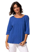 Cotton Slub Magic Elbow Tee