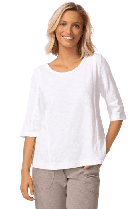 Cotton Slub Magic Elbow Tee
