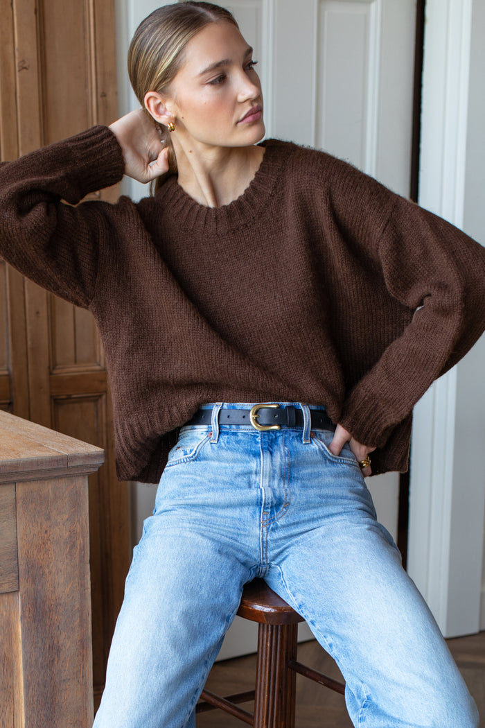 Cozy Sweater - Cocoa