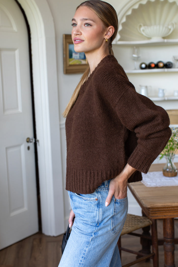 Cozy Sweater - Cocoa
