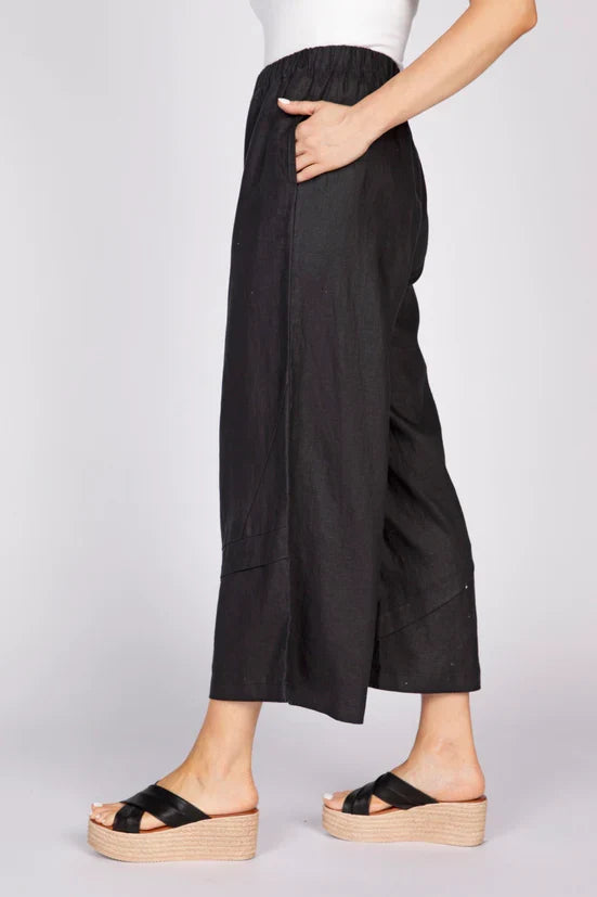 Crossroads Seamed Linen Pant