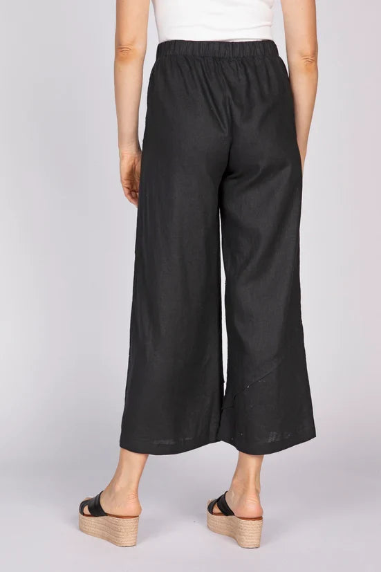 Crossroads Seamed Linen Pant