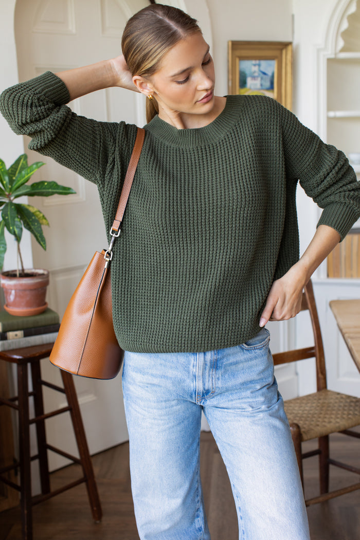 Daily Sweater - Army Organic