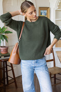 Daily Sweater - Army Organic