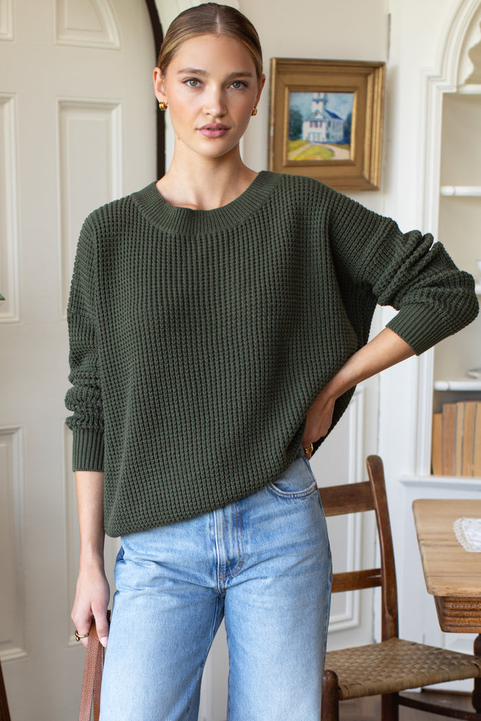 Daily Sweater - Army Organic