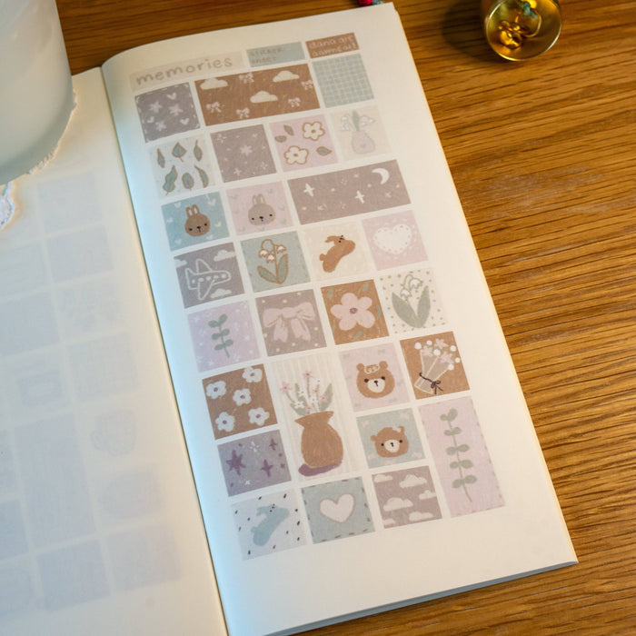 dana ate oatmeal! Memories Washi Sticker Sheet