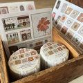 dana ate oatmeal! Patchwork Kiss Cut Sticker Roll