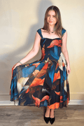 Delila Sleeveless Tea Dress