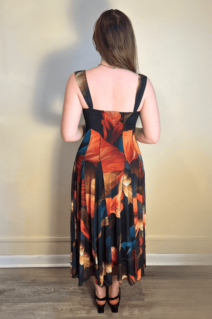 Delila Sleeveless Tea Dress