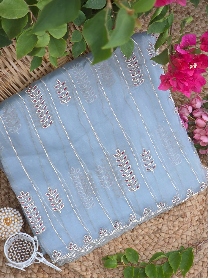 Designer Saree With Stone Work | TTDS3229