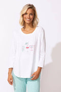Destination Cocktail Hi-Lo Shirt