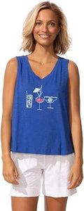 Destination Cocktails V-Neck Tank