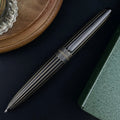 Diplomat Aero Ballpoint Pen - Brass Stripes