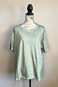 Distressed Solid Tee