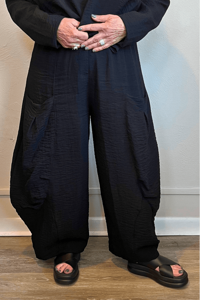 Double Pocket Pant - Black