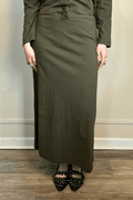 Drawstring Skirt - Peppercorn
