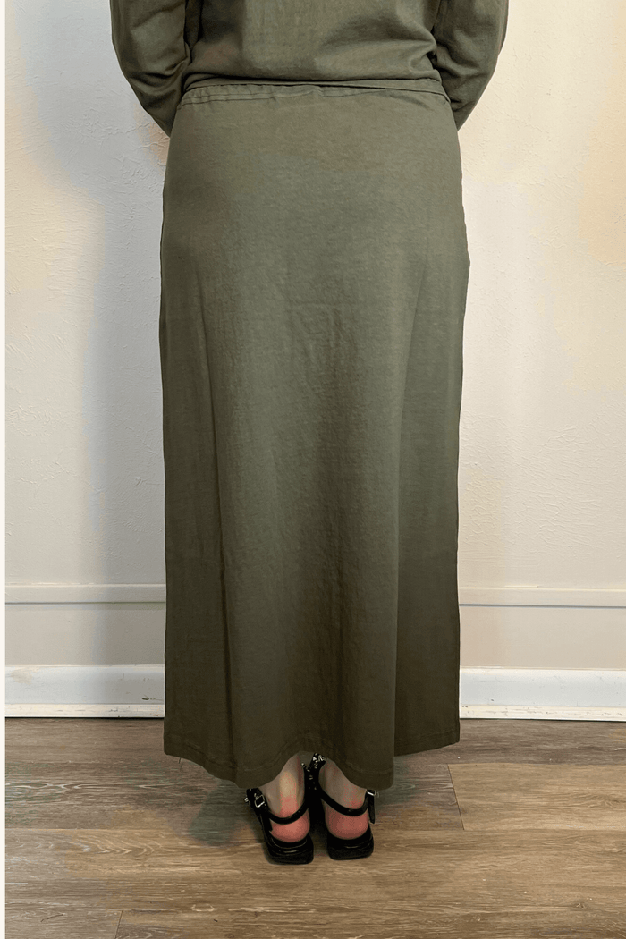Drawstring Skirt - Peppercorn