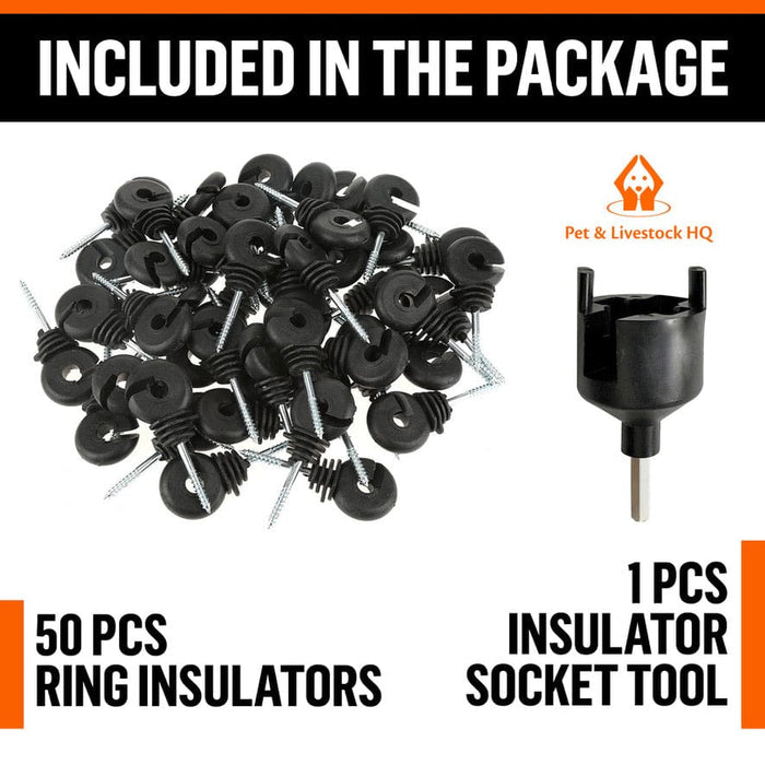 pet livestock hq electric fence insulators