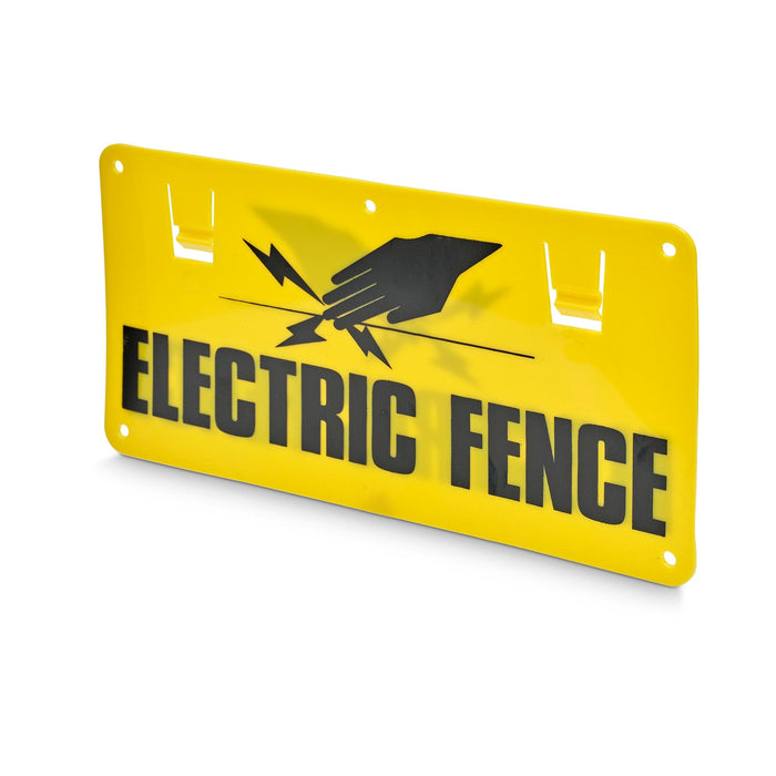 electric fence warning signs pack of 5