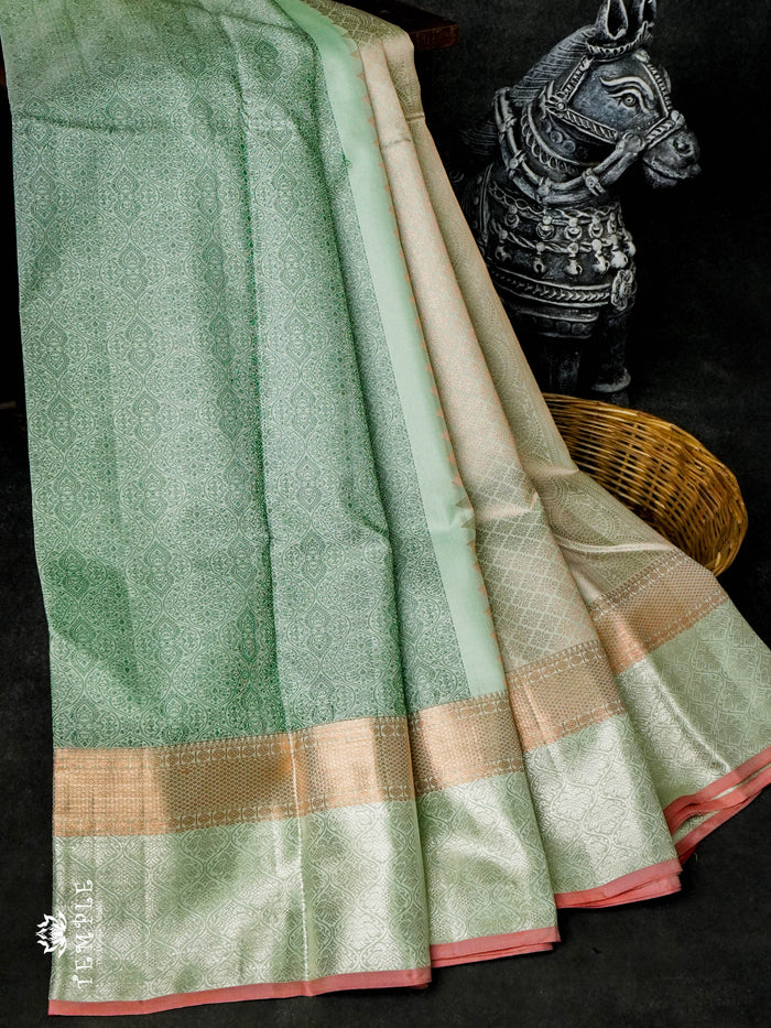 Elegant Pure Silk Saree With Soft and Comfortable Silk Fabric  | TTDS933