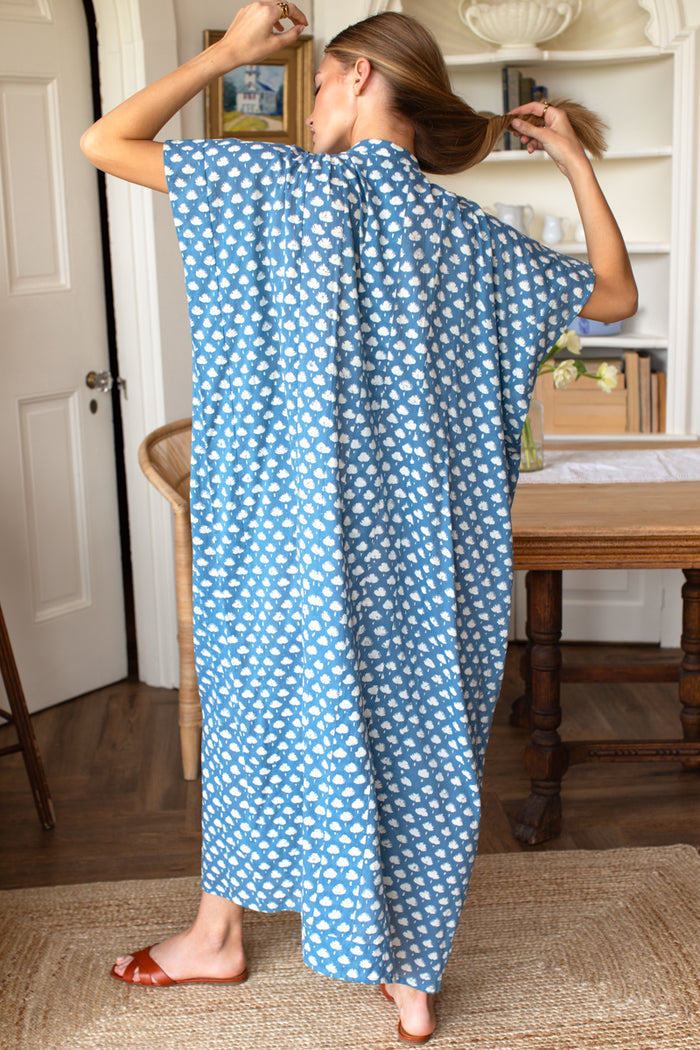 Emerson Caftan - Cleo Azure Organic