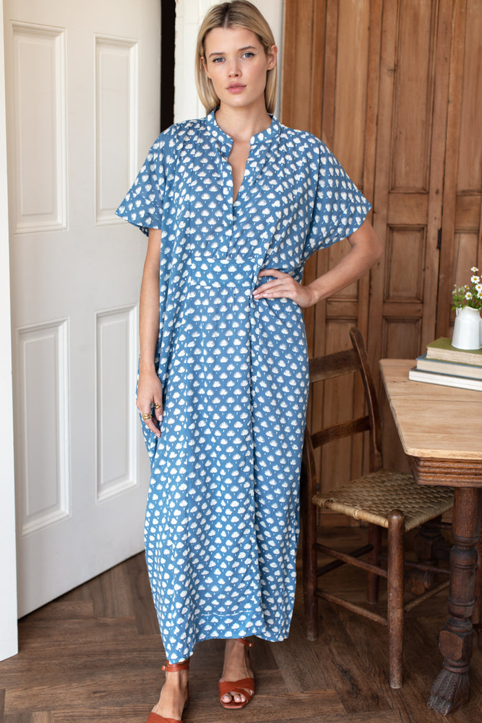 Emerson Caftan - Cleo Azure Organic