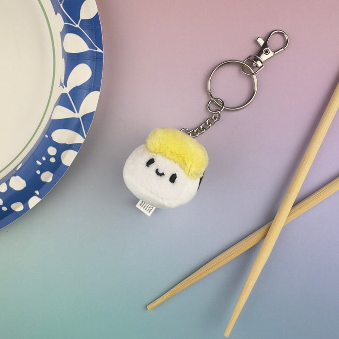 Emii Creations Tiny Nigiri Sushi Keychain -  Shrimp Tuna Salmon Egg