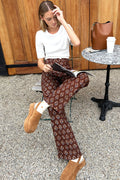 Everyday Pant - Library Flowers Cocoa