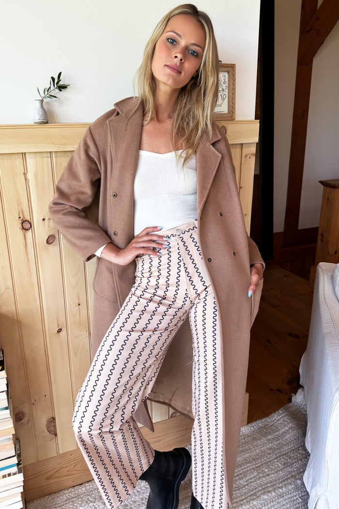 Everyday Pant - Loki Stripe Ginger + Iron