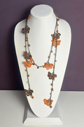 Fan Lariat Necklace