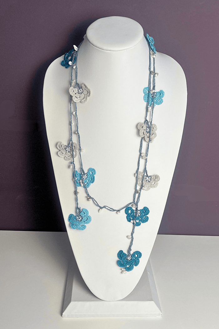 Fan Lariat Necklace