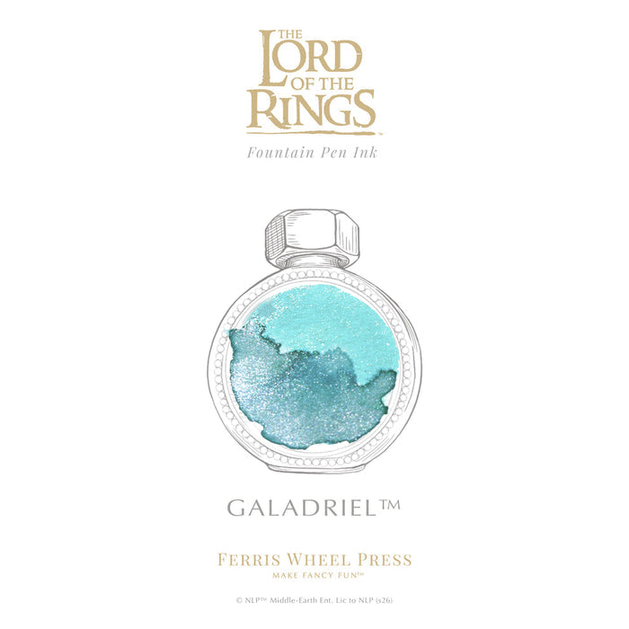 Ferris Wheel Press x The Lord of the Rings Galadriel Signature Ink - 38ml Bottled Ink