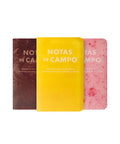 Field Notes Paletas Pack B cover, Pina Jamaica Fresas con Crema