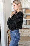 Frankie Blouse - Black Swan Diamonds