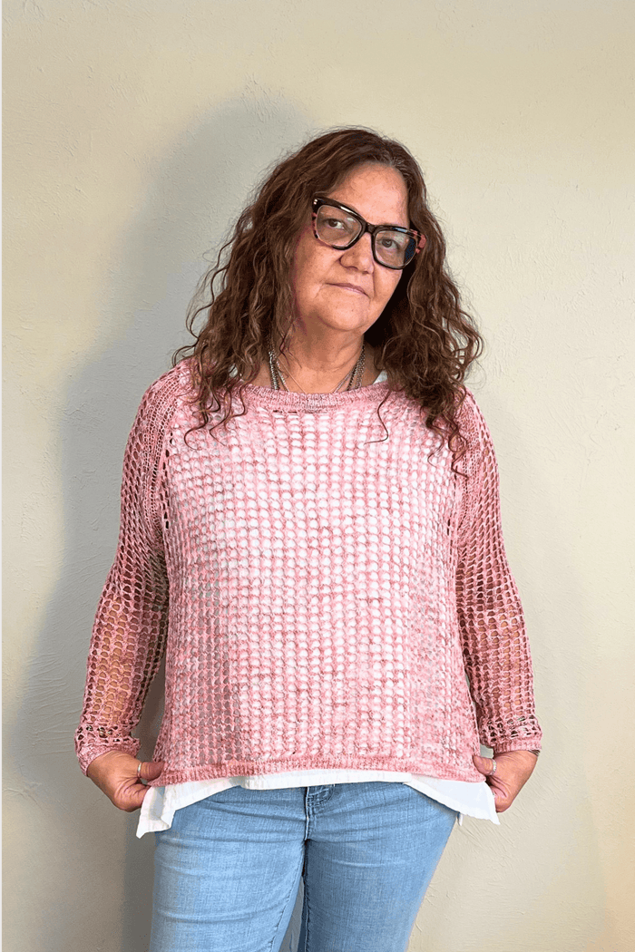 Fresh Mesh Sweater