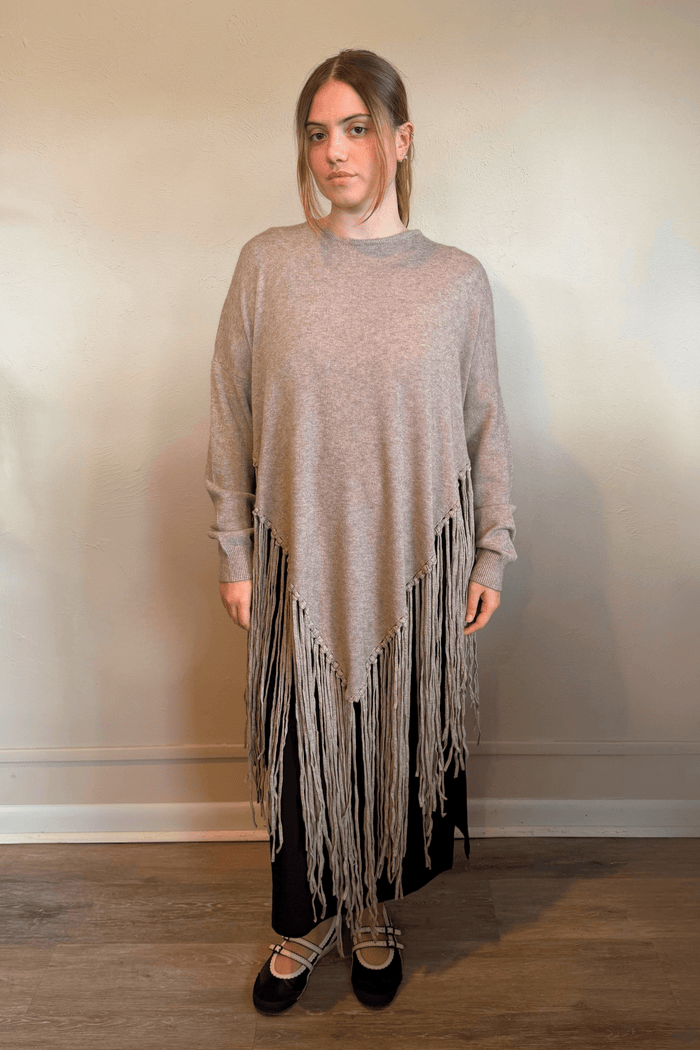 Fringe Tunic Sweater