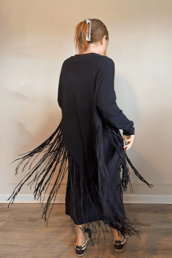 Fringe Tunic Sweater