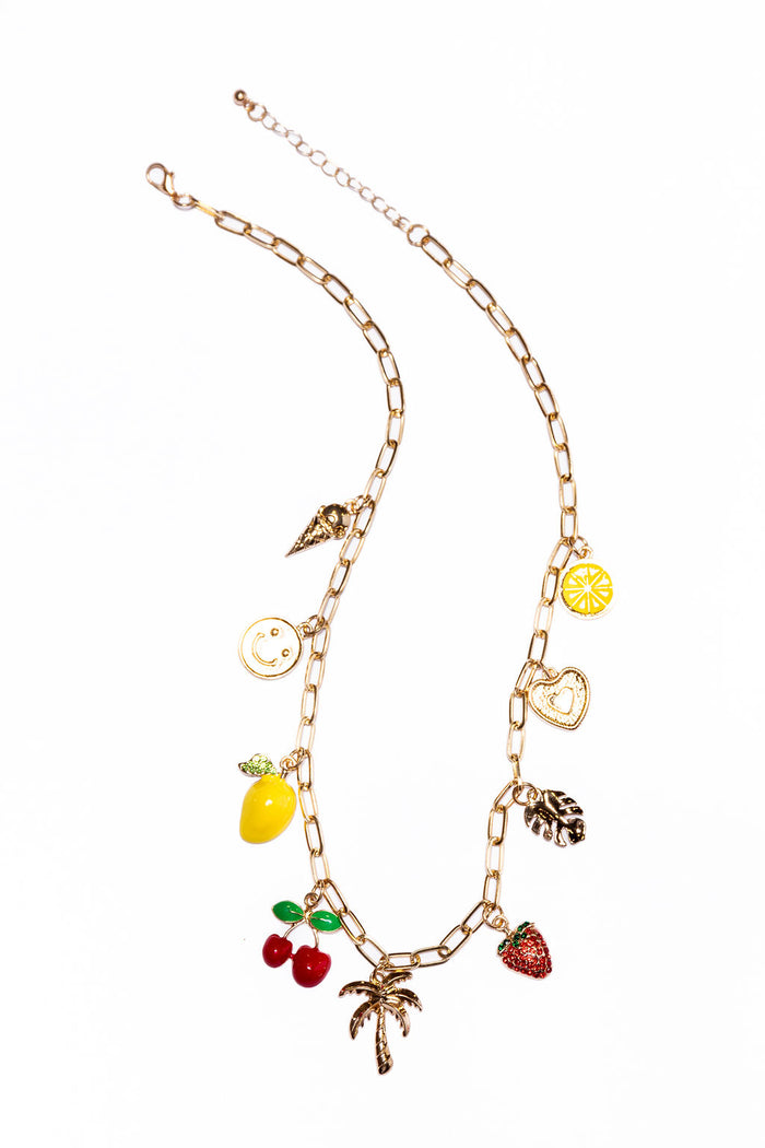 Fruit Charm Necklace FINAL SALE