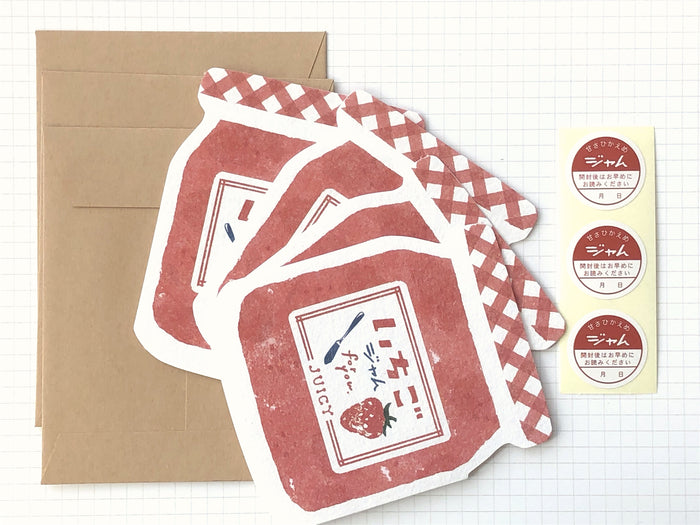 Furukawa Paper Fruit Jam Mini Letter Set