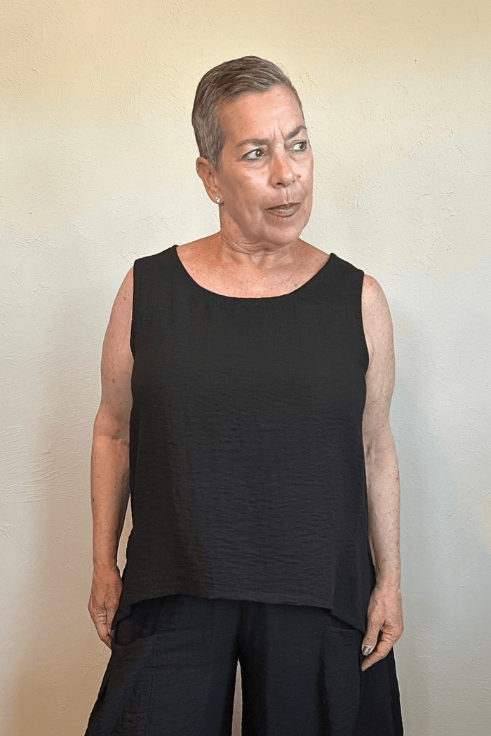 Gail's Tank Top - Black