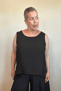 Gail's Tank Top - Black