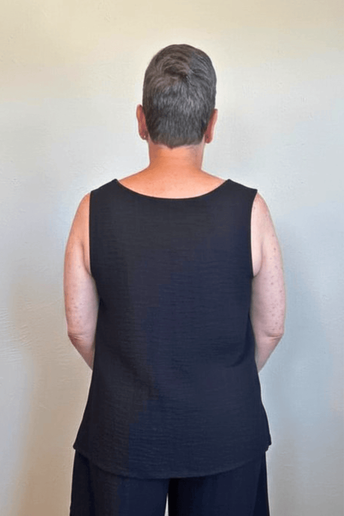 Gail's Tank Top - Black