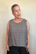 Gail's Textured Tank Top - Eiffel Tower