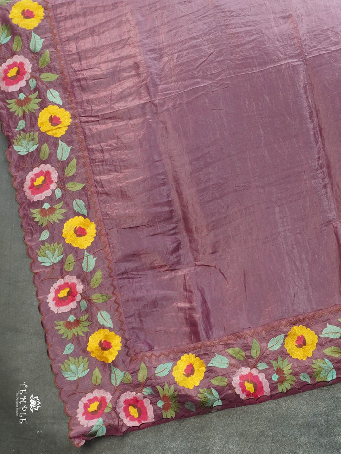 Glass Organza Saree | TTDS3097