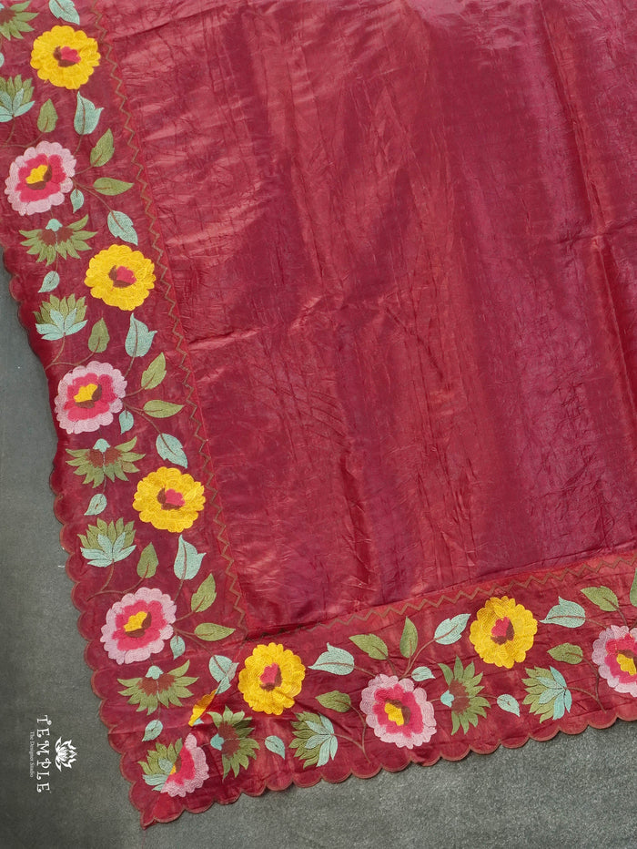 Glass Organza Saree | TTDS3097